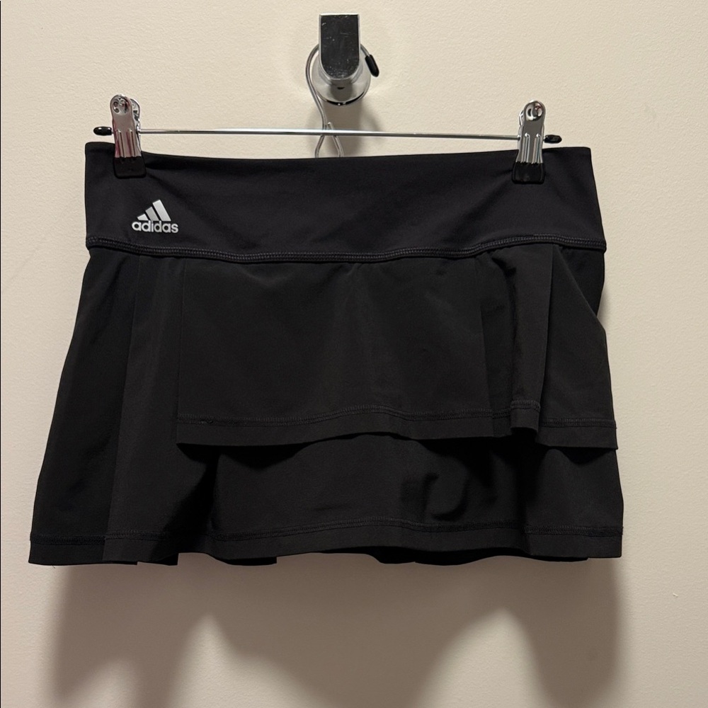 Adidas Black Layered Skirt